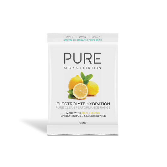 PURE Electrolyte Hydration Sachet 42g – Lemon flavour